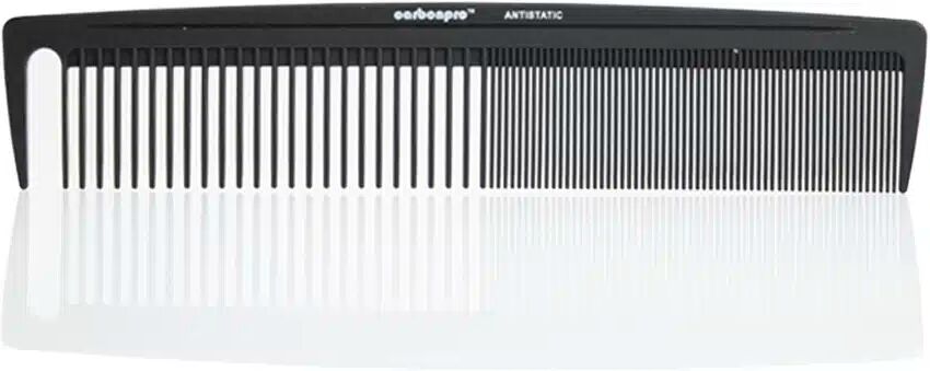 Melcap Pettine Professionale PE0349 CarbonPro Fibra di Carbonio Antistatico