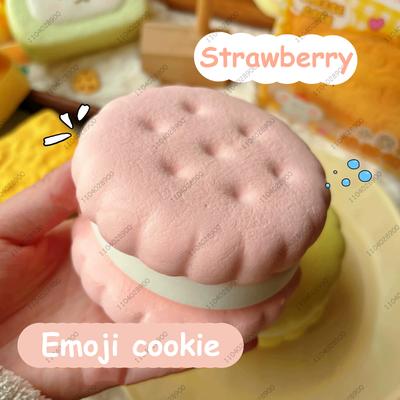 JoyToys Slow Rising Cake Squishy Stress Relief Toy Soft Sensory Fidget For Kids & Adults pink