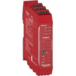 Schneider Electric XPSMCMCP0802G CPU des modularen Sicherheitscontrollers Modicon XPSMCM, V1, 8E, 2x2A, Federzugklemmen