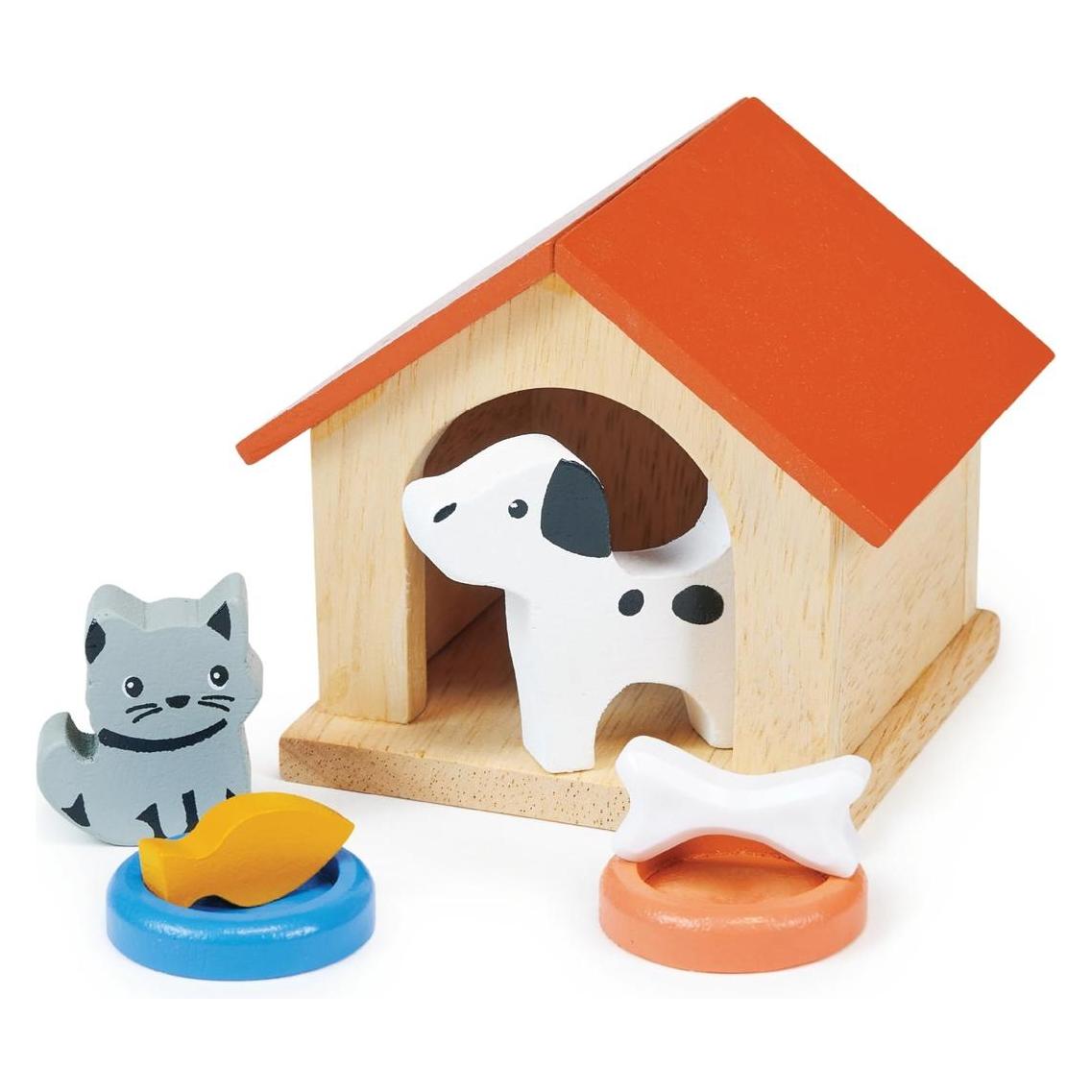 Mentari Dollhouse Set - Pet Dog and Cat (MT7632) (MT7632)