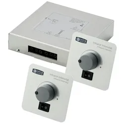 Infraworld Steuerung Easy Control 2 – Sauna (2 Regler, 2 Strahler anschließbar)
