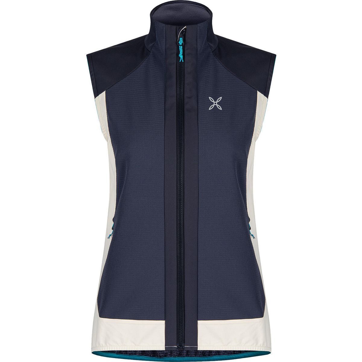 Montura Dolomiti Wind Vest Woman graphite blue/turquoise (890730) S MVVW49W-TS729-890730-S