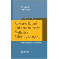 Advanced Robust and Nonparametric Methods in Efficiency Analysis, Fachbücher von Léopold Simar, Cinzia Daraio