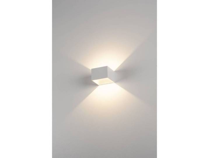 Logs In Square Applique Murale incl. LED driver White - SLV - Salon / séjour - Aluminium