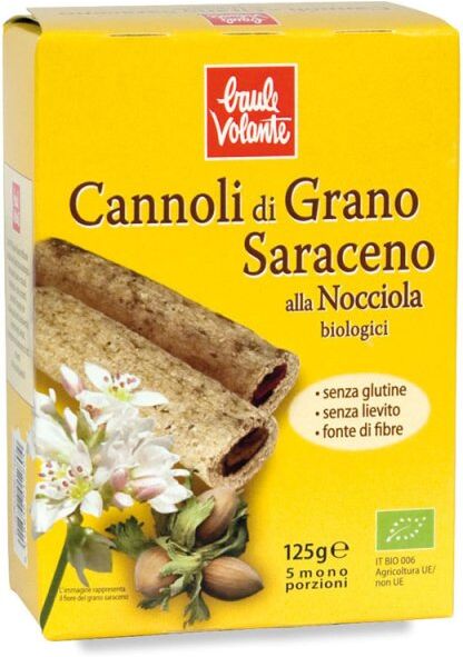 Biotobio Cannoli Di Grano Saraceno Baule Volante 125g