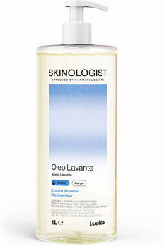 Skinologist Wells Óleo Lavante Pele Muito Seca Atópica 1000 ml