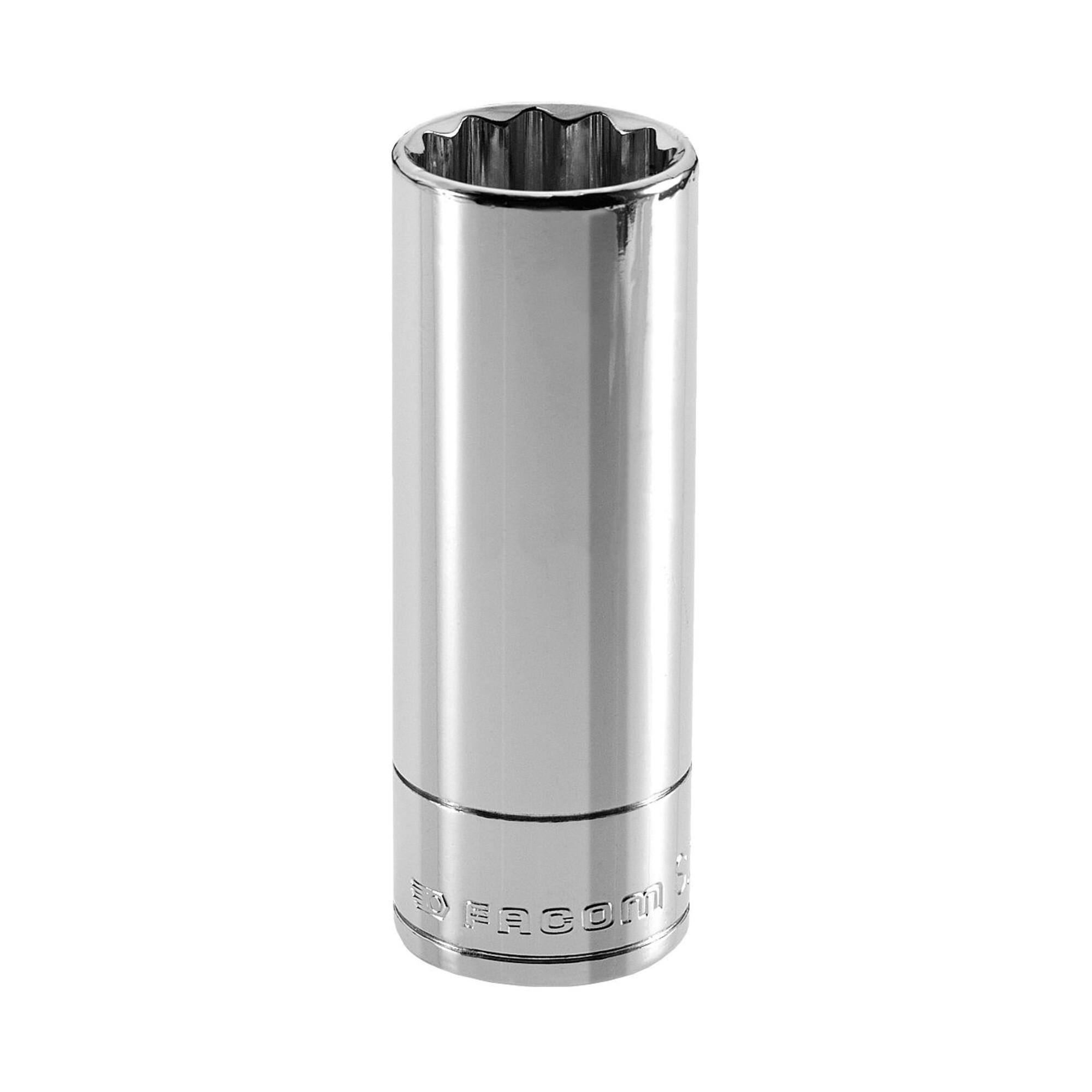 Facom Steckschlüssel 1/2" 12-Kant lang 15mm (S.15LA)