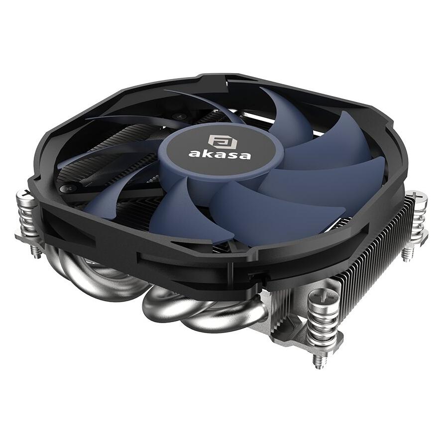 Akasa ALUCIA H4A Flachbau CPU-Kühler (29.50 mm) (AK-CC1114BP01)