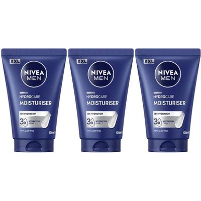 Nivea MEN HydroCare Gesichtspflegecreme XXL 100ml x3 3x100 ml
