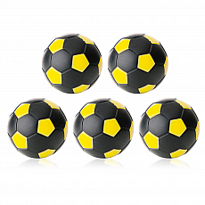 Kickerball - 5er Set - Winspeed schwarz/gelb - 35mm 303259