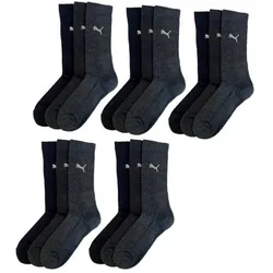Puma Sportsocken Regular Crew Socken Sport 15-Pack denim - 43-46 - 43-46