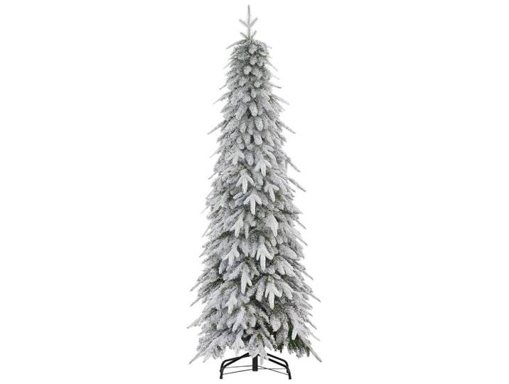 ComfortXL Weihnachtsbaum De-41592 180 cm, 600 Zweige, Kunstschnee Grün, Kunststoff, 180 cm, Dekoration, Weihnachtsdekoration, Christbäume & Zubehör