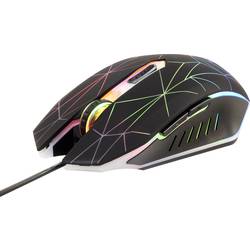 Renkforce RF-GM-120 Gaming-Maus USB Optisch Schwarz 6 Tasten 3600 dpi Beleuchtet RF-4746664