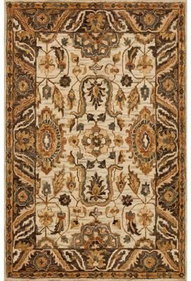 Alexander Home Madaline Hand-Hooked Botanical 100% Wool Area Rug