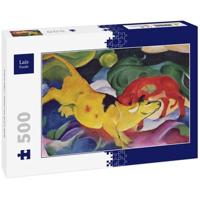Lais Puzzle Franz Marc - Kühe-rot, grün, gelb 500 Teile