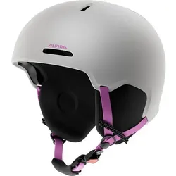 ALPINA Alpina Sports Kinder Skihelm ZUPO 2, Größe 52 in Grau 0317
