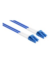 Delock LWL Kabel mit Metallarmierung LC Duplex zu Singlemode OS2 3 m Single- bzw. Monomode-Faser Glasfaser (87921)