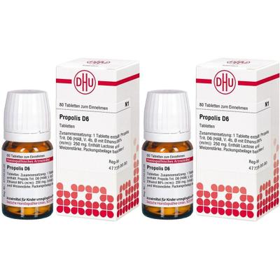 Propolis D 6 Tabletten 2x 2x80 St
