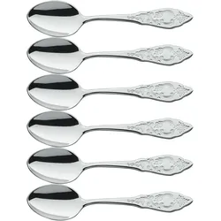 Zwilling Ostfriesen Kaffeelöffel 6er-Set, Besteck, Silber