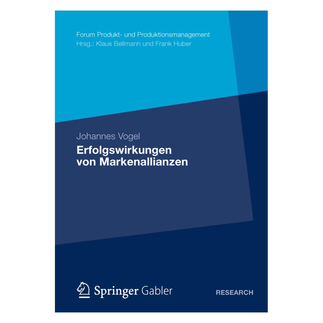 Gabler Erfolgswirkungen von Markenallianzen (Deutsch, Softcover, Johannes vogel) (7340533)