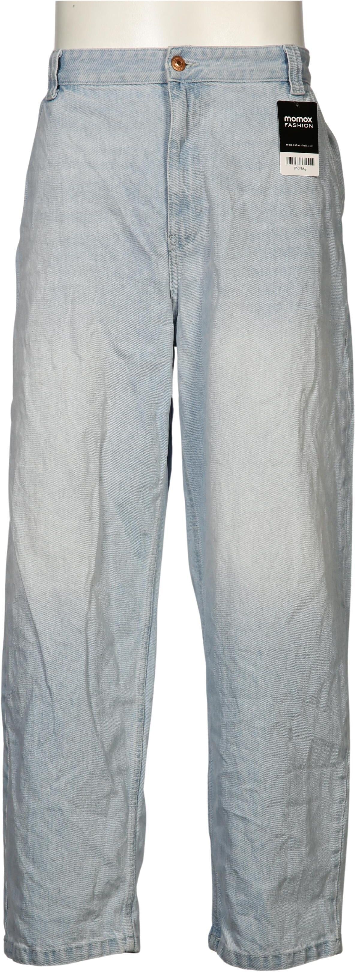bershka Herren Jeans, Hellblau, Gr. W32, Baumwolle - Second Hand