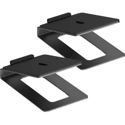 MYW HS33-1L - Lautsprecher Tischständer, 150 x 99 mm, 2er Set