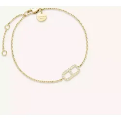 ROSEFIELD - ARMBAND - FINE OCTAGON BRACELET - gold