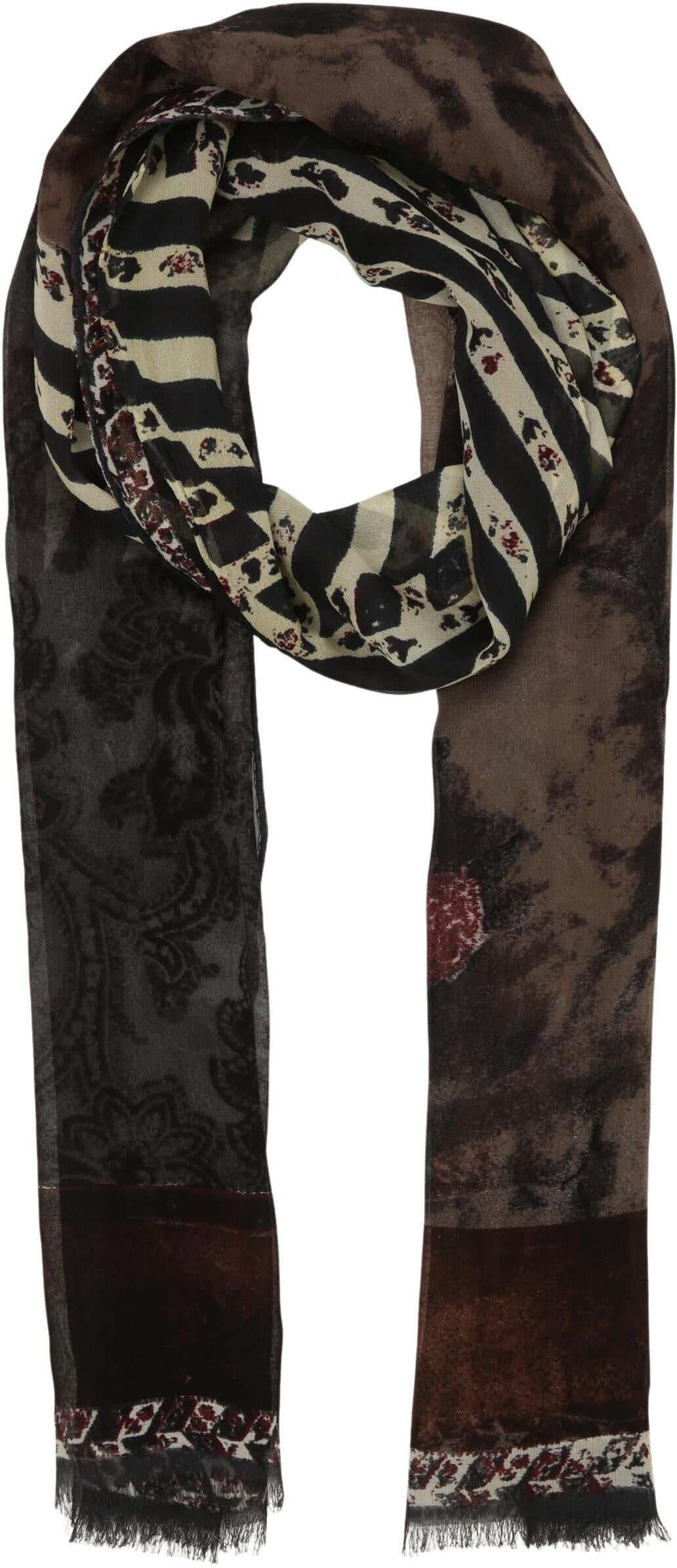 Etro Damen Schal oder Tuch, Mehrfarbig, Seide - Second Hand