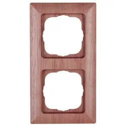 Kopp 306630066 Abdeckrahmen 2-fach MIL eich
