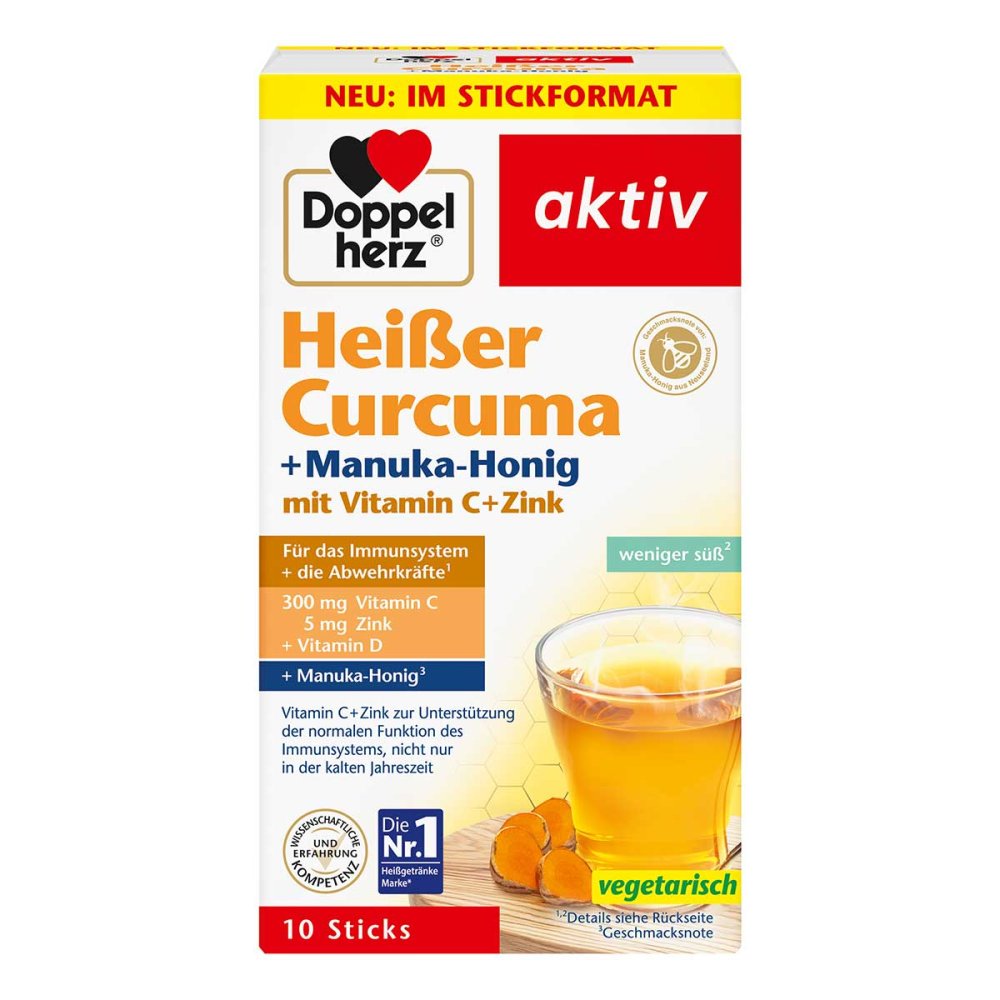 Queisser Pharma GmbH & Co. KG Doppelherz Heißer Curcuma+manuka-honig Granulat 18129361