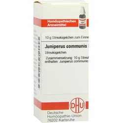 JUNIPERUS COMMUNIS D 6 Globuli 10 g Globuli