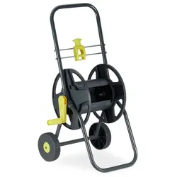 Relaxdays Schlauchwagen 45m Gelb,Schwarz