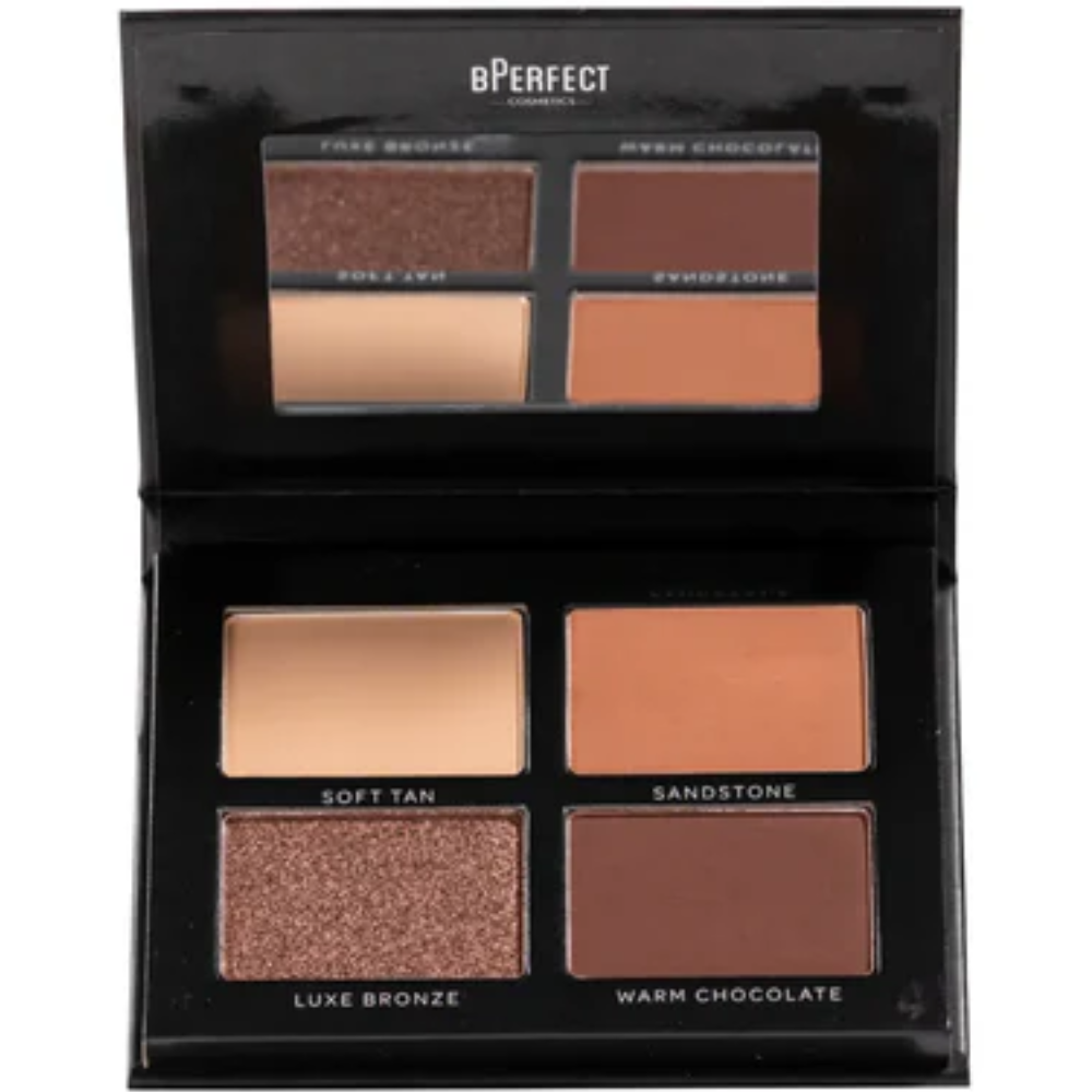 Bperfect Simplif-Eye Bronze Edit Eyeshadow Palette with 4 Key Shadows 1&nbsp;un.