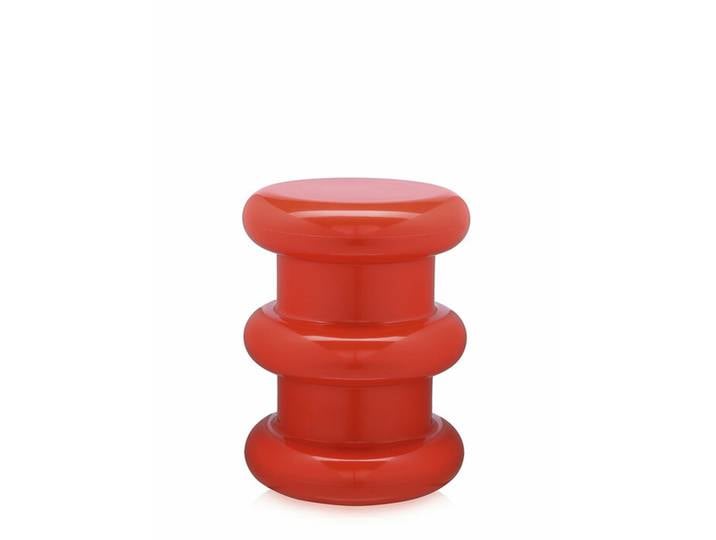 Kartell Taburett Pilastro rot, Designer Ettore Sottsass, 46 cm