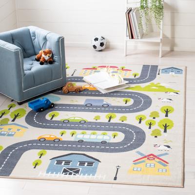SAFAVIEH Kids Playhouse Machine Washable Slip Resistant Tonya Hopscotch