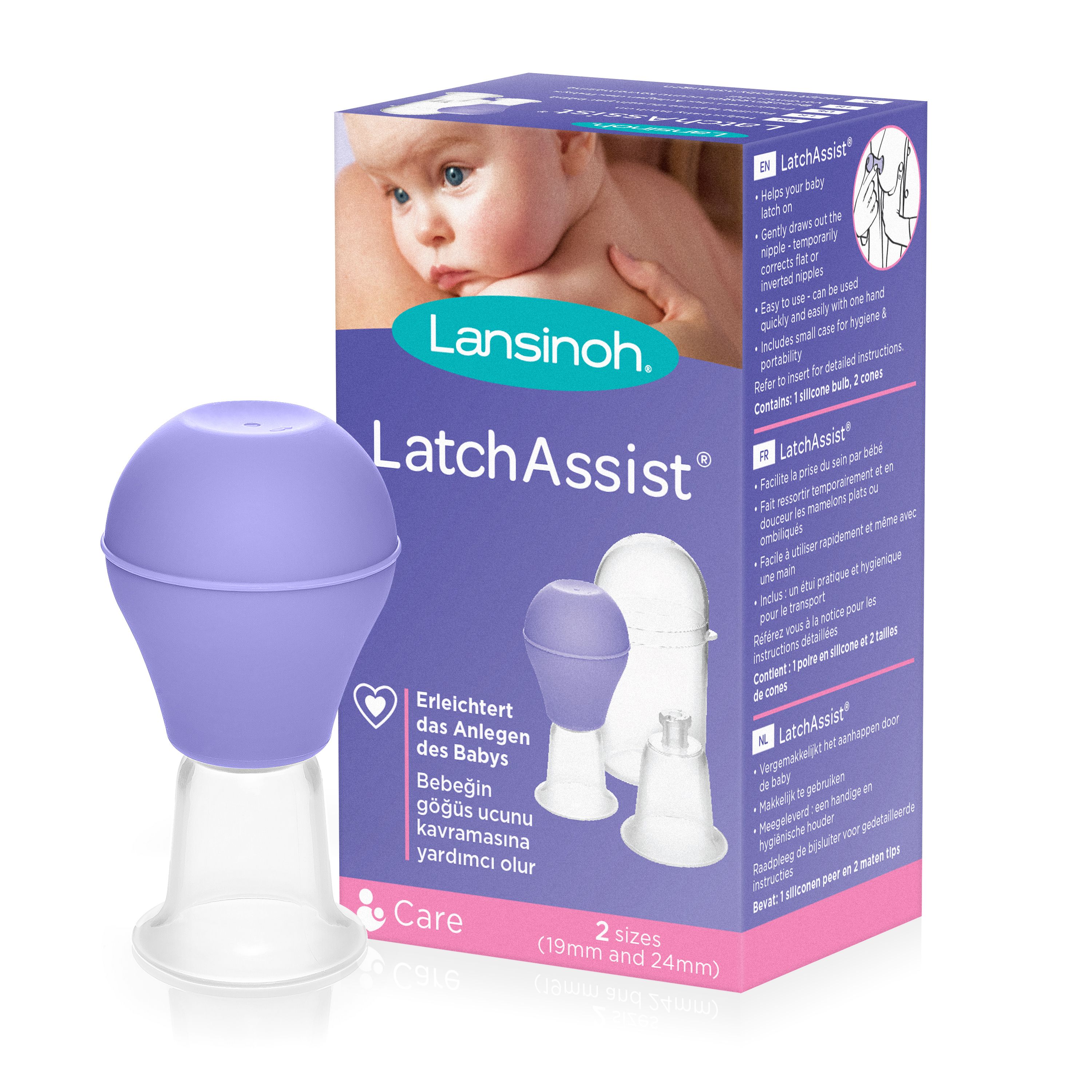 Lansinoh LatchAssist 1 St Brusthütchen, -hauben, -schalen