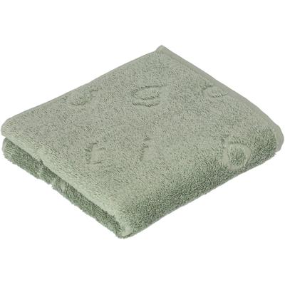 Badetuch BUGATTI "Trentino", grün (soft grün), B:67cm L:140cm, Walkfrottier, Baumwolle, Handtücher, Badetuch, all over Logoeinwebung