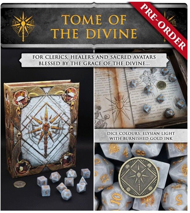 Artefact Games Livres à Dès - Tome of Divine (Cleric)