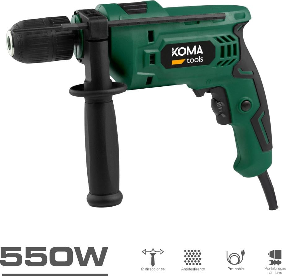 Koma Tools percussieboormachine 550 W 230-240 V