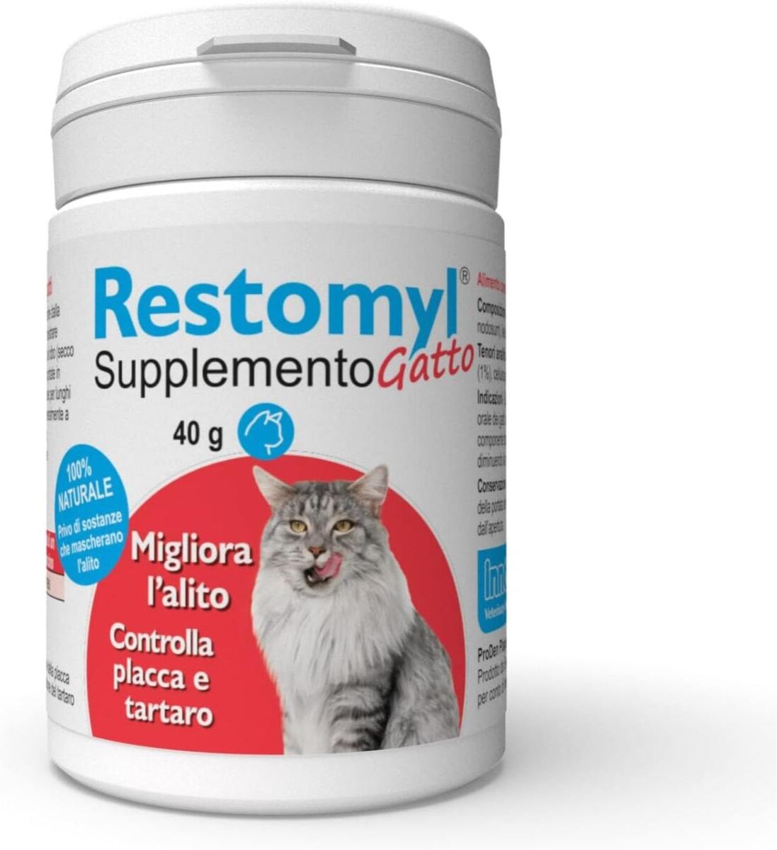 Restomyl Supplimento Gatto 40G