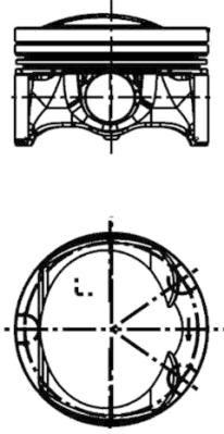 Kolbenschmidt Kolben 40251610