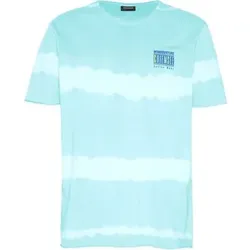 CHIEMSEE T-Shirt mit Batik-Farbverlauf, Größe L in Blau 134307