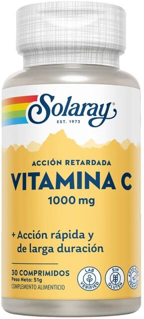 Solaray VITAMINA C 1000mg 30 Tabs