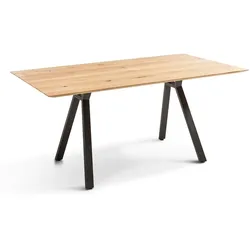 Musterring Esstisch Nando 180 x 100 cm Holz Braun Eiche