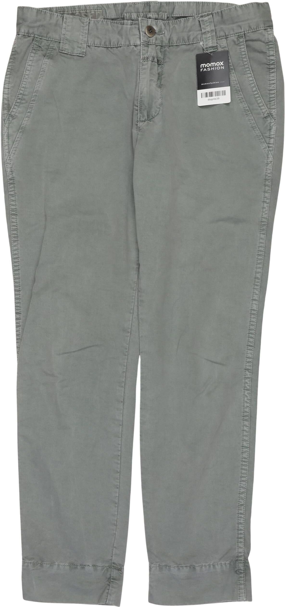 Closed Damen Stoffhose, Grau, Gr. EU 34 (IT 40), Baumwolle - Second Hand