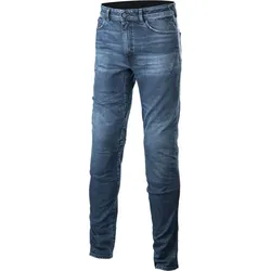Alpinestars Argon Slim Fit Denim Motorrad Textilhose 30