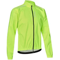 GripGrab, Herren, Velojacke, RIDE Waterproof Lightweight Jacket, Schwarz, Gelb