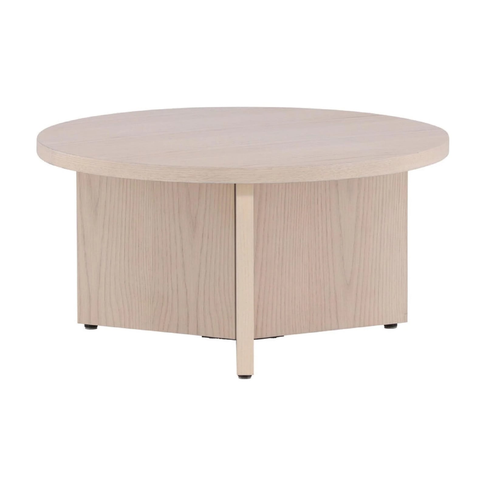 QUVIO Salontafel - Whitewash Hout - Moderne Stijlvolle Blikvanger