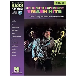 Bass Play Along Volume 10, Sachbücher von Jimi Hendrix