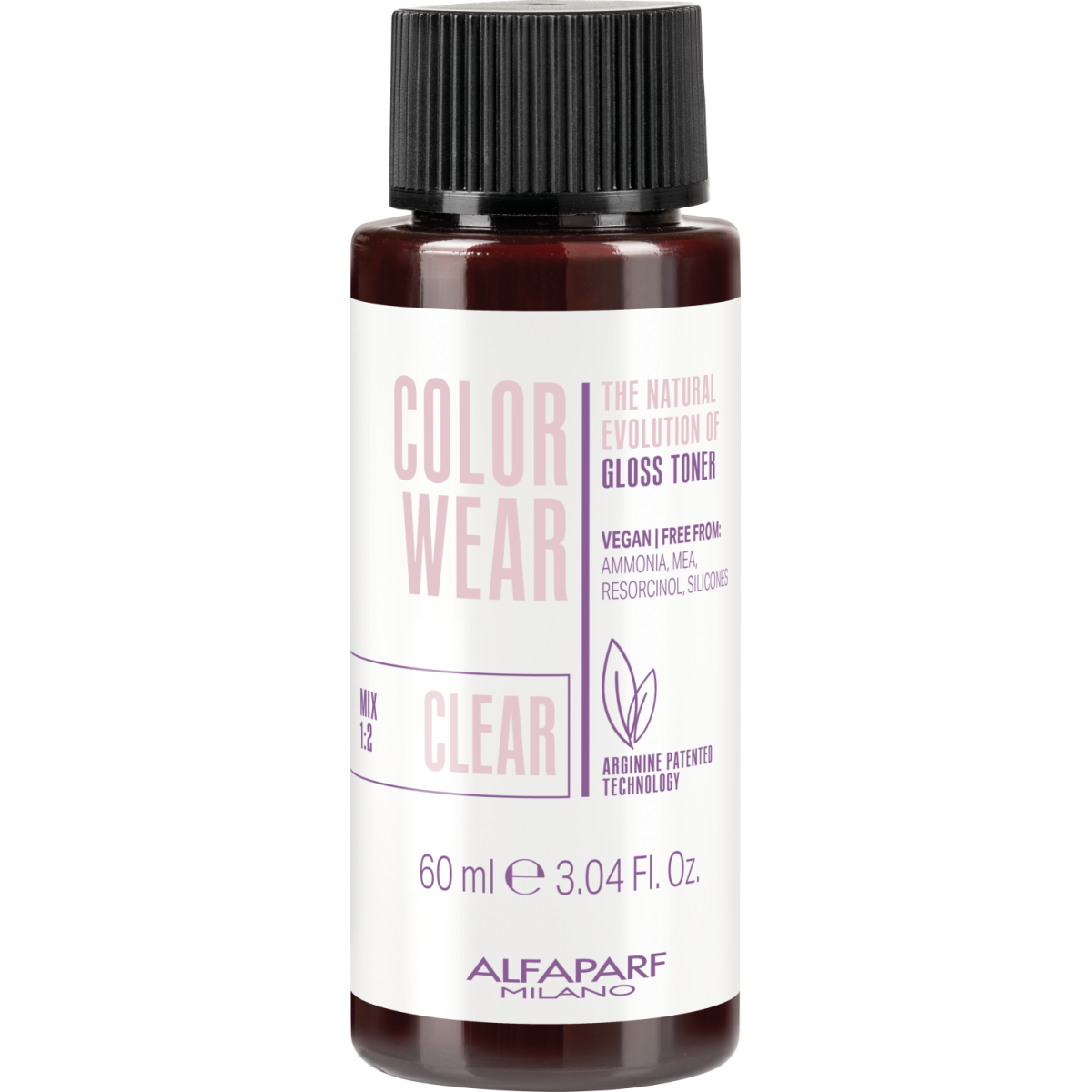 Eino GmbH Alfaparf Milano Color Wear Gloss Toner Clear 60ml optimiert sowohl natürliche als auch kosmetische Farben